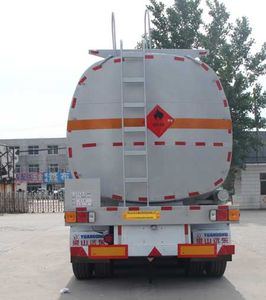 Jinyue  LYD9400GRY Flammable liquid tank transport semi-trailer