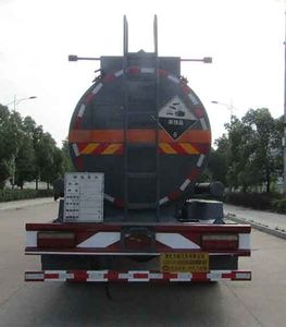 Zhongqi Liwei brand automobiles HLW5255GFW5EQ Tank transport vehicle for corrosive substances