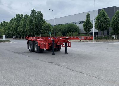 Zhongzhen Hanjiang brand automobiles HJZ9351TJZ Container transport semi-trailer