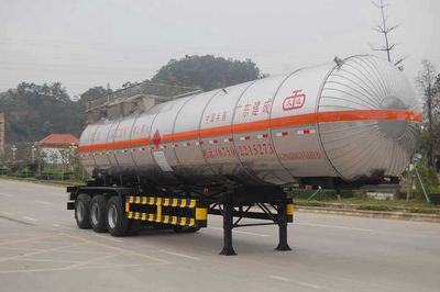 Jiuyuan  KP9400GYQHY Semi trailer for liquefied gas transportation