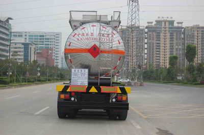 Jiuyuan  KP9400GYQHY Semi trailer for liquefied gas transportation