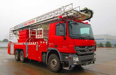 Zhonglian Automobile ZLJ5300JXFDG32 Climbing platform fire truck