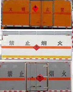 Cheng Liwei  CLW5183XRQD5 Flammable gas box transport vehicle