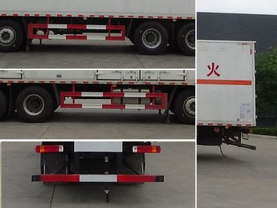 Cheng Liwei  CLW5321XFWCDP Corrosive goods box transport vehicle