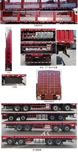 Sany  HQC5310CCY5Q1S12E Grate type transport vehicle