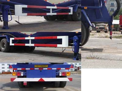 Jiyue  SPC9403GFL Powder material transportation semi-trailer