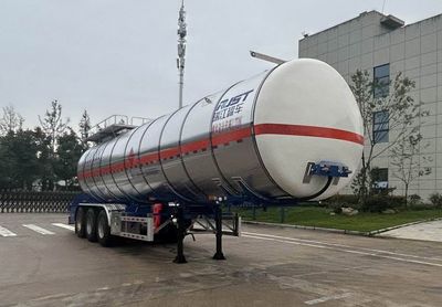 Ruijiang  WL9405GRYD40YC2 Flammable liquid tank transport semi-trailer