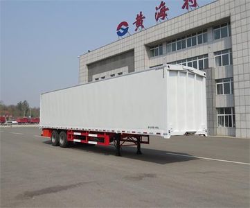 Huanghai  DD9320XYK Wing opening box semi-trailer