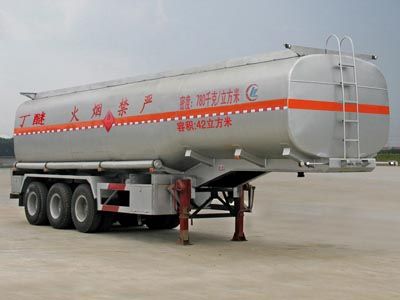 Cheng Liwei  CLW9404GRY Flammable liquid tank transport semi-trailer