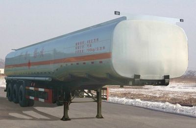 Huanghai  DD9405GRY Flammable liquid tank transport semi-trailer