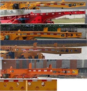 Wanbenxiang  WBX9350TJZ Container transport semi-trailer