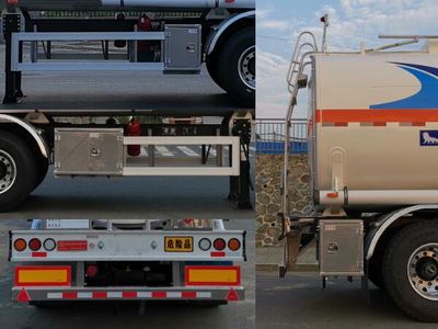 Ouman  HFV9400GRYD Flammable liquid tank transport semi-trailer