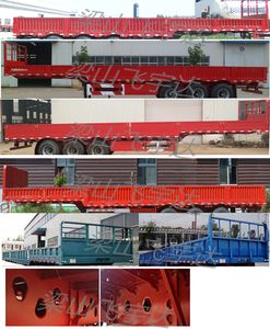 Hengyu Business Brand Automobile FYD9400LBE Fence semi-trailer