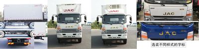 Jianghuai brand automobiles HFC5141XLCP71K1D1S Refrigerated truck