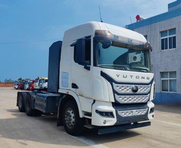 Yutong  ZKH4250P4BEV3YD Pure electric semi-trailer tractor