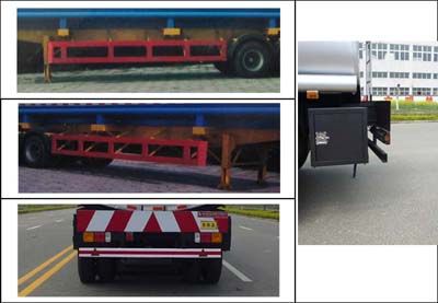 Longdi  SLA9351GYY Oil transport semi-trailer