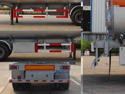 Tongyada  CTY9404GRYA Flammable liquid tank transport semi-trailer