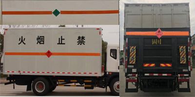 Dongfeng  EQ5165XRQL9BDGACWXP Flammable gas box transport vehicle