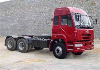 Jiefang Automobile CA4250P21K15T1A80 Flat headed diesel tractor