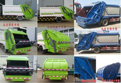 Cheng Liwei  CLW5080ZYSD5 Compressed garbage truck