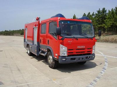 Jetta Fire License Car SJD5100GXFSG35W Water tank fire truck