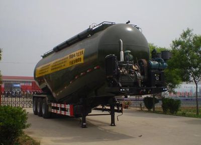 Chengshida Automobile SCD9401GFL Low density powder material transportation semi-trailer