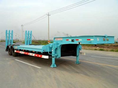 Tonghua  THT9290TD Low flatbed semi-trailer