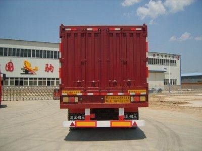 Juwang  ZJW9406XXY Box transport semi-trailer