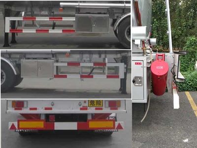 Luping Machinery LPC9400GRYSB Aluminum alloy flammable liquid tank transport semi-trailer