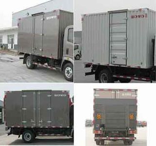 Huatong brand automobiles HCQ5046XXYHF5 Box transport vehicle