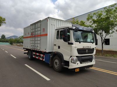 Zhongyan Automobile BSZ5184XRQC6B Flammable gas box transport vehicle