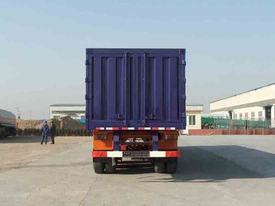 Zhongshang Automobile ZL9400XXY Box transport semi-trailer