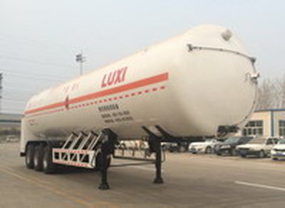 Luxi  LXZ9360GDY Low temperature liquid transport semi-trailer