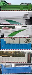 Yandi  SZD5185ZLJ6 garbage dump truck 