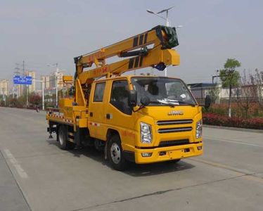 Huatong brand automobiles HCQ5041JGKJX6 High altitude work vehicle