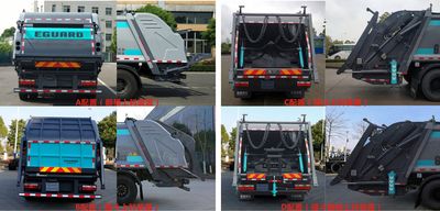 Hejia  HJK5180ZYS5EQ Compressed garbage truck