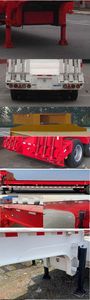 Tonghua  THT9351TDPA Low flatbed semi-trailer