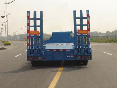 Tonghua  THT9351TDPA Low flatbed semi-trailer