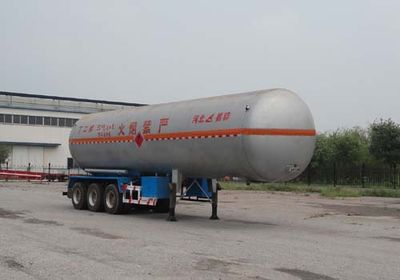 Changhua  HCH9407GYQ Semi trailer for liquefied gas transportation