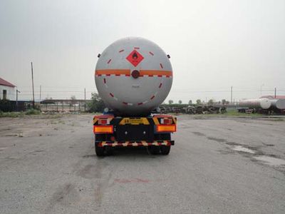 Changhua  HCH9407GYQ Semi trailer for liquefied gas transportation