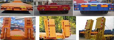 Waldley WDL9353TDP Low flatbed semi-trailer