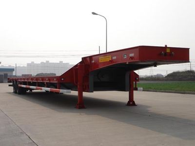 Yunding  RYD9290TDP Low flatbed semi-trailer