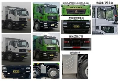 Shandeka brand automobiles ZZ3316N306GF1 Dump truck