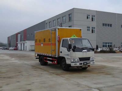 Jiangte brand automobiles JDF5060XZWJ5 Miscellaneous dangerous goods box transport vehicle