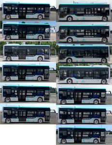 Yutong  ZK6856BEVG12L Pure electric low floor city buses