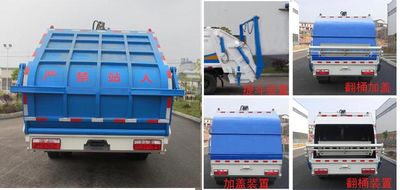 Jiulong  ALA5071ZYSDFA4 Compressed garbage truck