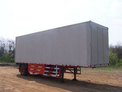 Tianye  STY9100XWT Box type mobile stage semi-trailer