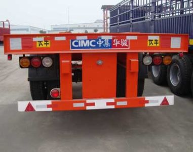 Huajun  ZCZ9290TJZP Container transport semi-trailer