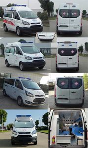 Jiangling Quanshun brand automobiles JX5036XJHZK6 ambulance