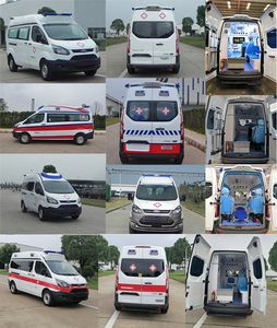 Jiangling Quanshun brand automobiles JX5036XJHZK6 ambulance